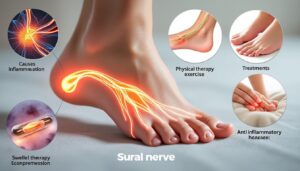 découvrez les causes courantes et les traitements efficaces de la douleur au côté extérieur du pied liée au nerf sural pour mieux comprendre et soulager vos symptômes.
