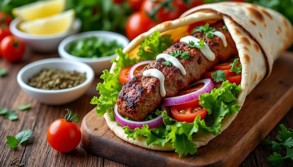 découvrez combien de calories contient un kebab classique et comment intégrer ce plat savoureux dans une alimentation équilibrée.