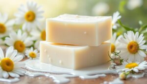 découvrez notre savon naturel au lait de chèvre, idéal pour hydrater et apaiser les peaux sensibles tout en douceur.