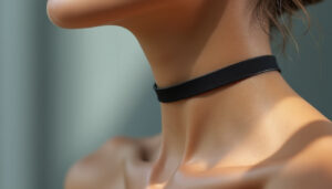 découvrez notre choker tendance, un collier ras du cou élégant et ajustable, parfait pour sublimer toutes vos tenues avec style et confort.