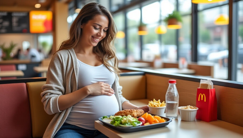 découvrez quels plats du mcdo sont sûrs à consommer pendant la grossesse pour une alimentation saine et sans risque lors de votre grossesse.
