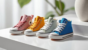 découvrez notre collection exclusive de mini sneakers tendance, parfaites pour allier style et confort au quotidien.