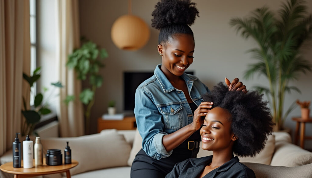 zenaba, coiffeuse afro à domicile, vous propose des soins capillaires et coiffures rapides, pratiques et adaptées à vos besoins pour sublimer vos cheveux afro en toute simplicité.