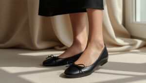 découvrez nos ballerines noires pour femme : élégantes et confortables, elles s’accordent à toutes vos tenues et vous accompagnent en toute occasion.